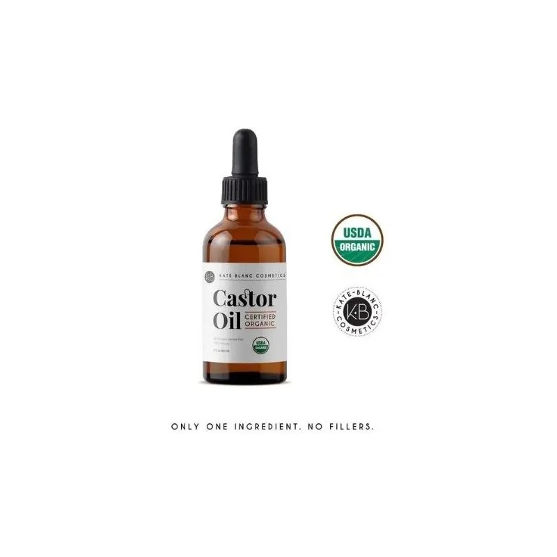 Aceite Ricino Crecimiento Pestaña Castor Oil Kate Blanc 60ml