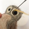 Bergin & Bath Needle Felting Kit, Owl. Make a Sweet