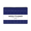 Elite Check Weekly Planner - Wirebound Undated Weekly & Daily