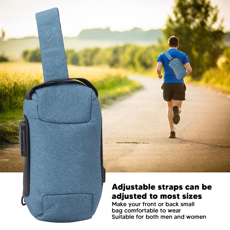 Waterproof Scratch Proof Small EDC Minimalist Sling Bag Minimalist Chest