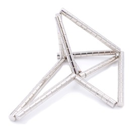 Brudazon 50 Mini Disc Magnets 5 x 5 mm N52 Strongest Level Neodymium Magnets Ultra Strong Power Magnet for Model Making, Photo, Whiteboard, Notice Board, Fridge, Crafts, Magnetic Disc Extra Strong