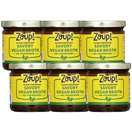 Zoup! Good, Really Good Savory No-Chicken Vegan Broth Culinary Concentrate, 6 Pack, 7 Oz Each