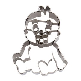Staedter Embossing Baby Cookie Cutter, Stainless Steel, 30 x 30 x 30 cm