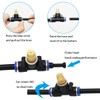 CESFONJER Irrigation Spray Nozzles, 8Pcs Brass Misting Nozzle Connect 10mm