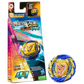 Beyblade Burst QuadStrike, Single Pack Fierce Achilles A8, Toy for Children Aged 8+