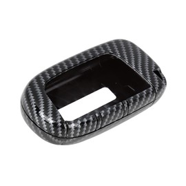 Motoforti Car Key Fob Cover, Keyless Remote Key Soft Case Protector, for Jeep Grand Cherokee 2014-2019, TPU, Black Gray