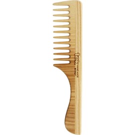 tek Medium-Sized Tooth Comb with Handle, Natural