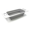 SAMMART Over The Sink Rectangular Colander (Grey)