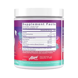 Alani Nu Suplemento en polvo preentrenamiento para energía, resistencia y bomba, hielo afeitado hawaiano, 30 porciones (el embalaje puede variar)