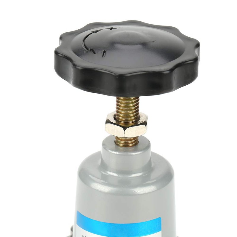 G1/4 Pressure Regulating Valve Air Regulator with Gauge Aluminium Alloy