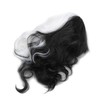 Black White Wig with Bangs Adjustable Breathable Net Synthetic Short