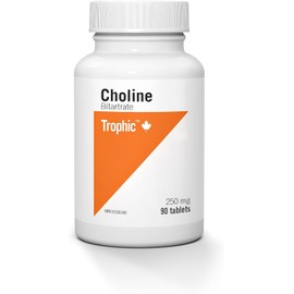 Trophic Choline Bitartrate, 90 Count