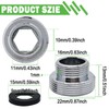 Faucet Adapter Aerator For Water Purifier,16mm Male x 1mm To