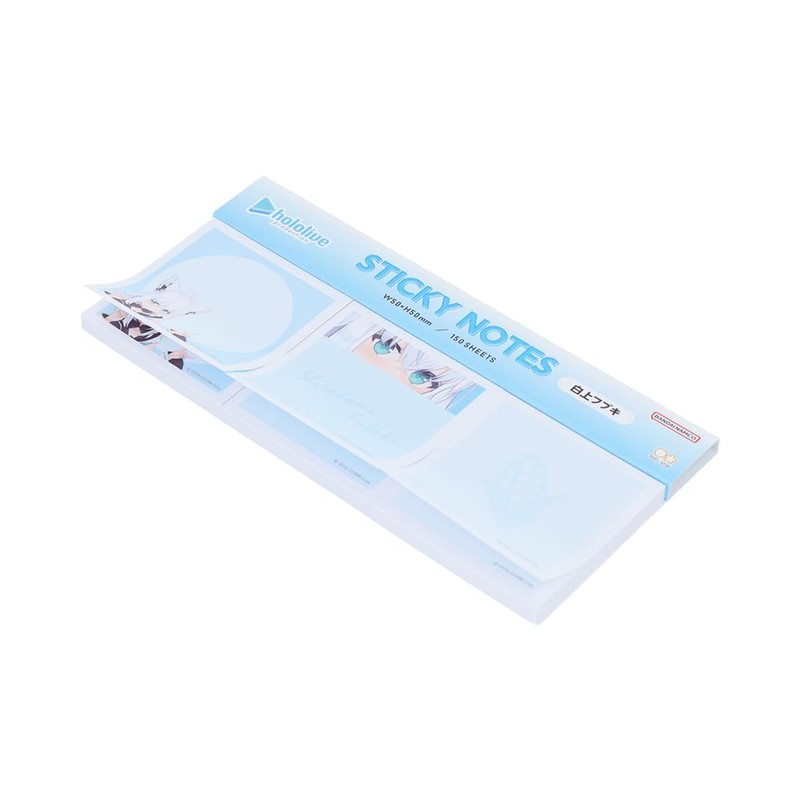 Sunstar Stationery S2846446 Hololive Vtuber Sticky Notes, Square