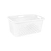 Superio Gradient Perforated Laundry Basket with Ergonomic Handles - Modern