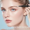 20 Microcepillos Para Cejas, Cepillos Para Cejas, Cepillos Para Pestañas,