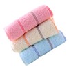 NOLITOY 3pcs Water Absorption Towel Muslin Wrap for Face and