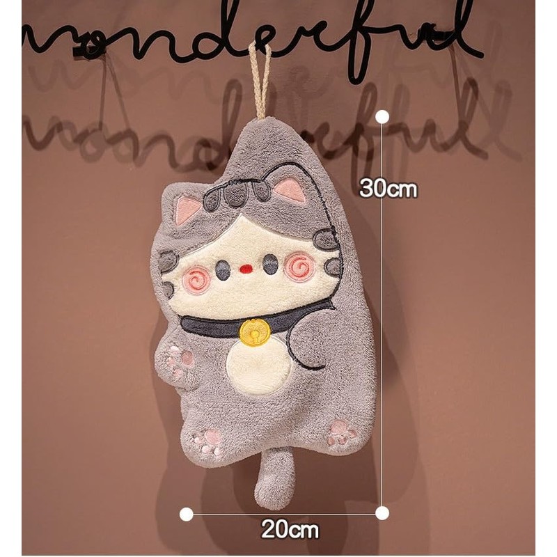 Moecat Life Loop Towel, Water Absorbent, Quick Drying, Hand Towel,