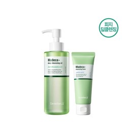 [Cleansing Foam & Oil SET] Madeca Centella asiatica Deep Cleansing Oil 200ml + Amino Acid Cleansing Foam 40g / [클렌징폼&오일SET]마데카 병풀 딥 클렌징 오일 200ml+아미노산 클렌징 폼 40g