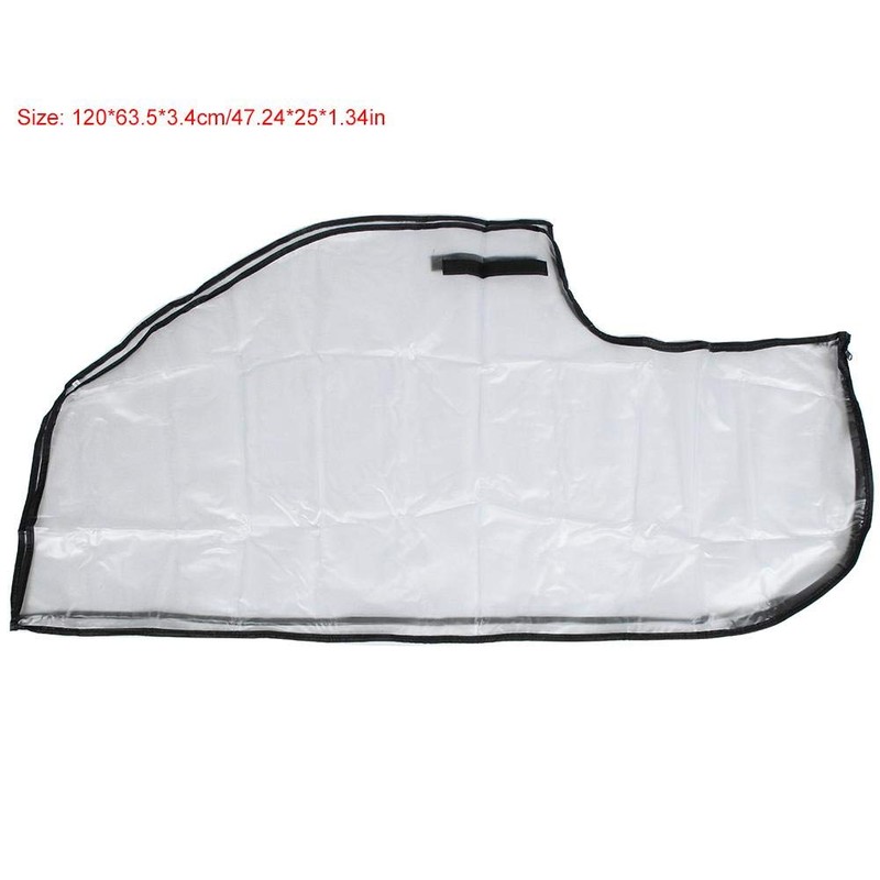 Golf Bag Dust Cover, Transparent Golf Bag Coat, Dustproof Rain