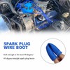 8Pcs 2500° Degree Spark Plug Wire Boots Heat Shield Protector