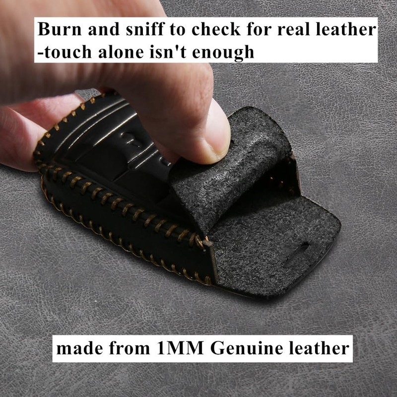 Avgardcat Leather Compatible with ram Key fob Cover for Dodge