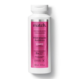 OBOTICARIO MATCH SHAMPOO HIDRATACAO ANTIFRIZZ ANTIFRIZZ Shampoo 10.1 fl oz (300 ml)
