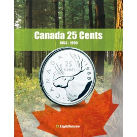 LIGHTHOUSE Vista Coin Book Canada 25 Cents Vol. 2 (1953-1999)