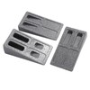 3 Pieces Calf Stretcher Slant Board Adjust Height Wedge Leg