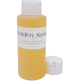 TCEShop Golden Sands Scented Body Oil Fragrance [Flip Cap - Gold - 2 oz.] - ID#34629