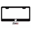 STUSSY Black Metal License Plate Frame | 8 Ball | Premium USA
