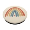 PopSocket PopGrip Boho Rainbow Minimal Retro Stripes Earth Brown Vintage