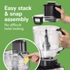 Hamilton Beach Stack & Snap Food Processor and Vegetable Chopper,