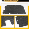 CNNELL Hood Insulation Pad Compatible with Chevy S10 GMC Sanoma