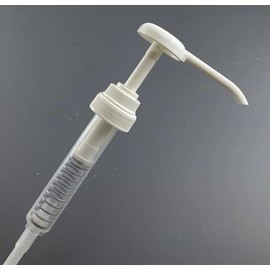 5 Pack 38mm Pelican Pump Dispensers for 5 Litre Jerrycan Containers – 30ml Dose Per Pump White