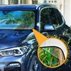 Palm Tree Summer BeachCar Windshield Sunshade Foldable Blocks Sun Visor
