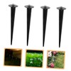 Totority 4Pcs Ground Stakes for Outdoor Lights Durable Replacement Stakes