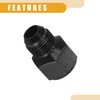 Partuto 2 Pcs AN10 to AN8 Universal Flare Reducer Fitting