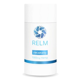 Relm Wellness Hemp Roll On Stick | 1000 mg (3 oz) Balm Stick | Arnica Essential Oil, Cocoa Butter, Natural Ingredients | Muscle Rub