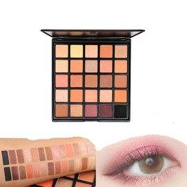 zalati Eyeshadow Palettes Long Lasting Glitter Waterproof Sweatproof Eyeshadow Kit for All Skin Types Makeup Beauty - 25 Colors