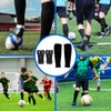 Football Shin Guards and Shin Pad Socks, Breathable Soccer Kids