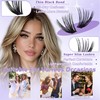 Lash Clusters Kit 720Pcs 60D+80D Natural Cluster Eyelash Extensions Individual