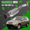 FOMIUZY High Flow Front Catalytic Converter Kit Direct-Fit Honda CRV
