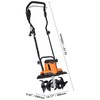 Happybuy 10 Amp Electric Tiller, 14" Tilling Width 3.94" Tilling