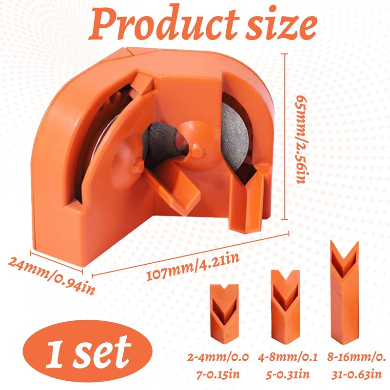 Drill Bit Sharpener Tool With Grinding Wheels,Drill Bit Sharpener For