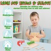 TEUVO Numbers Learning Montessori Toy Plug-In Game Mathematics Toy for