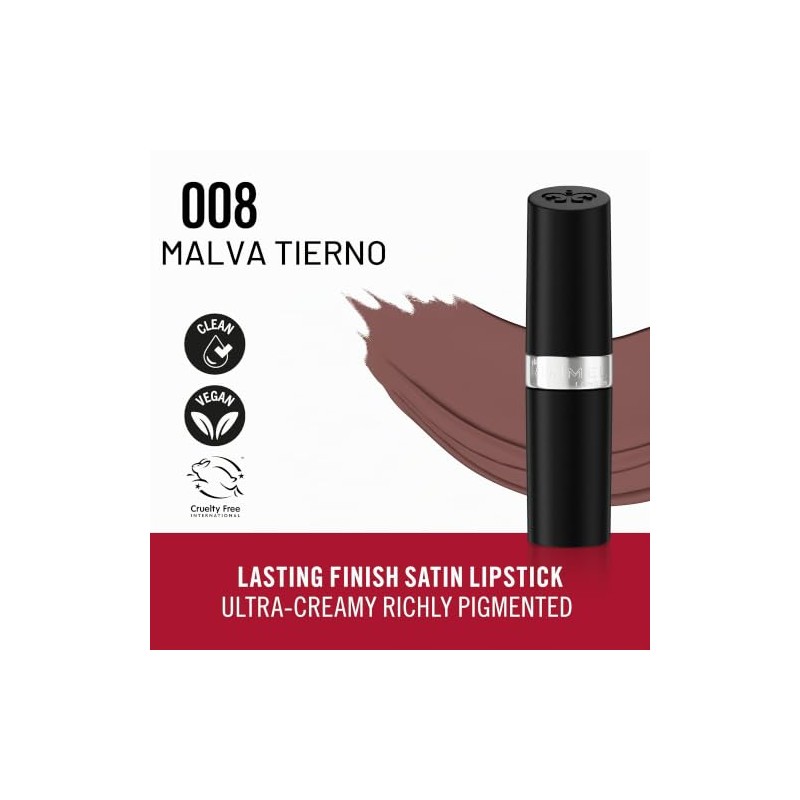 Rimmel London Lasting Finish by Kate Lipstick, 008