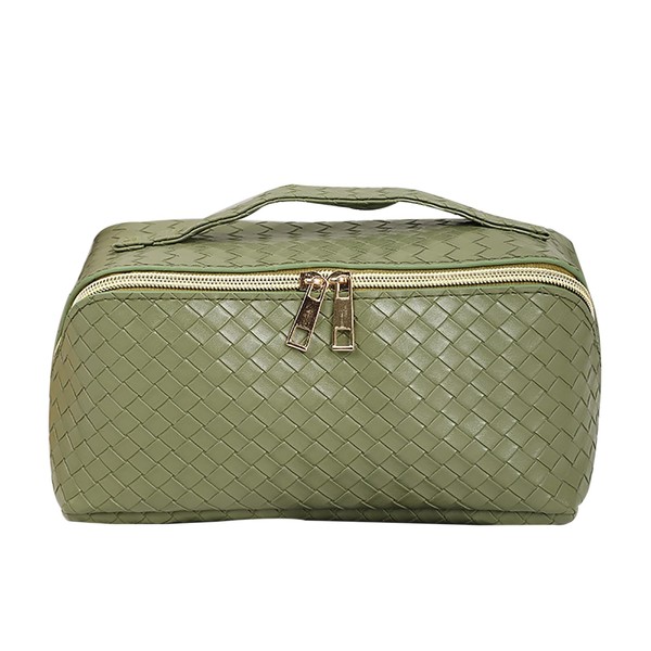 PU Makeup Bag, Large Capacity Travel Make Up Bag, Waterproof