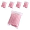 Lamont Disposable Pink Nail Pusher Cuticle Care Stick 50p, 5 pieces, 75mm / 라몽 일회용 핑크 네일 푸셔 큐티클케어 스틱 50p, 5개, 75mm