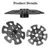 6 PCS Trekking Pole Snow Baskets Snow Ski Mud Basket